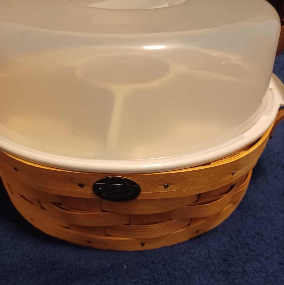 Peterboro  Woven Basket with Lid